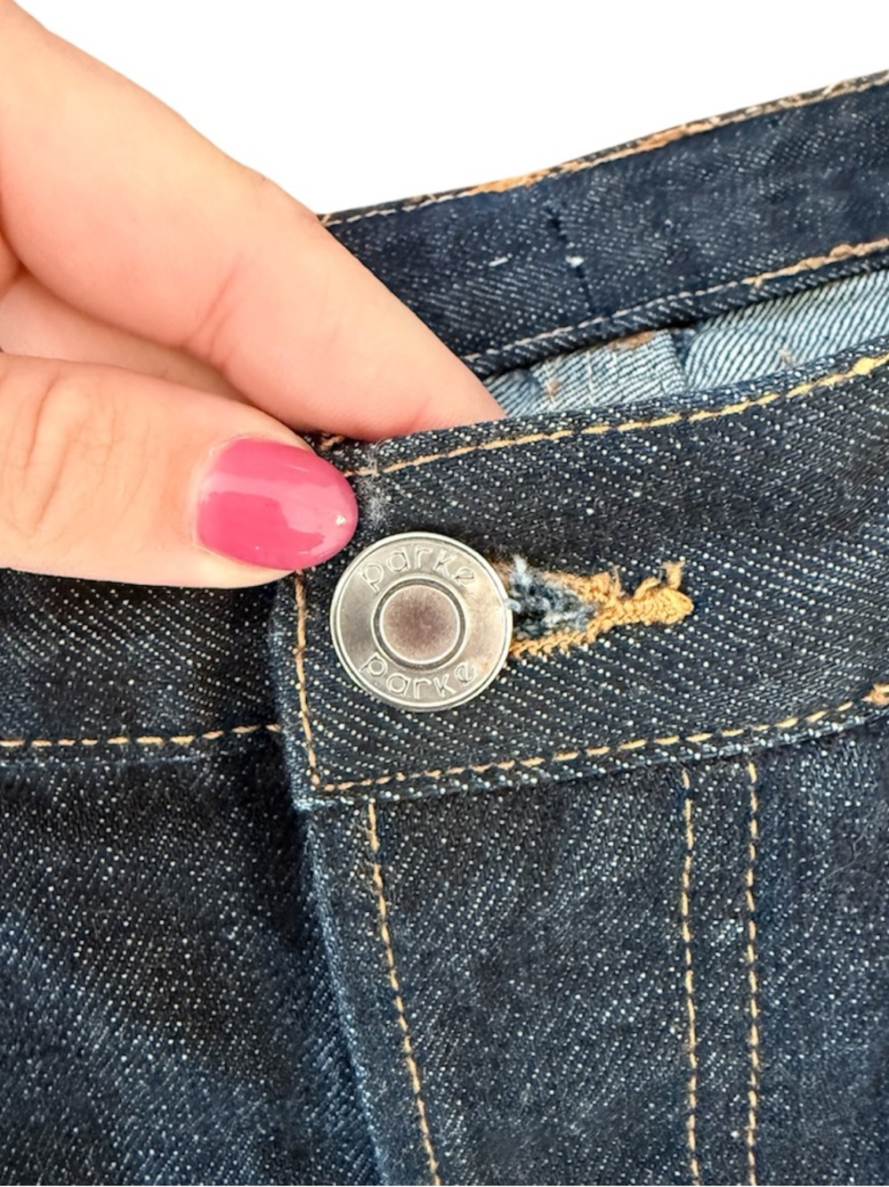 Parke Classic Straight Leg Dark Wash - Picture 5 of 7